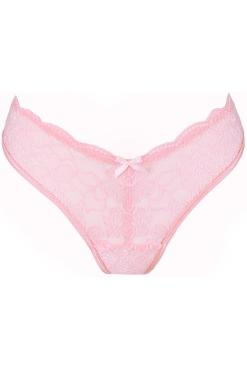 Blonde G-streng LACE, Lyserød